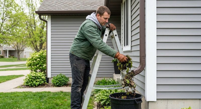Gutter Blockage Removal in Annapolis, MD
