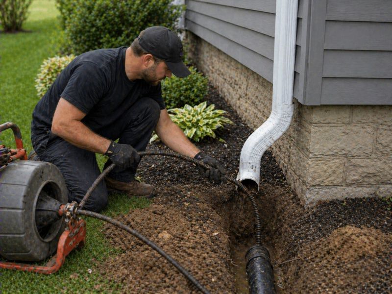 Gutter Downspout Unclogging in Long Island, NY