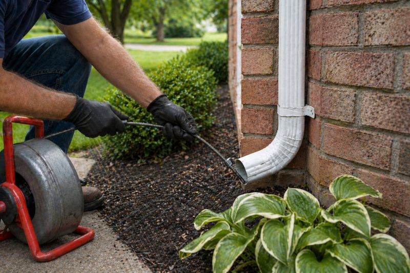 Gutter Downspout Unclogging in Annapolis, MD