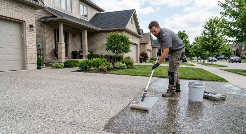 Paver Driveway Sealing in Bellevue, WA