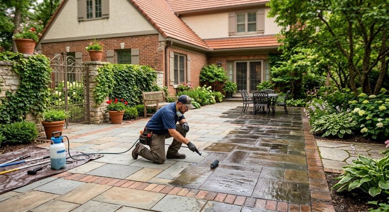 Paver Driveway Sealing in Seattle, WA