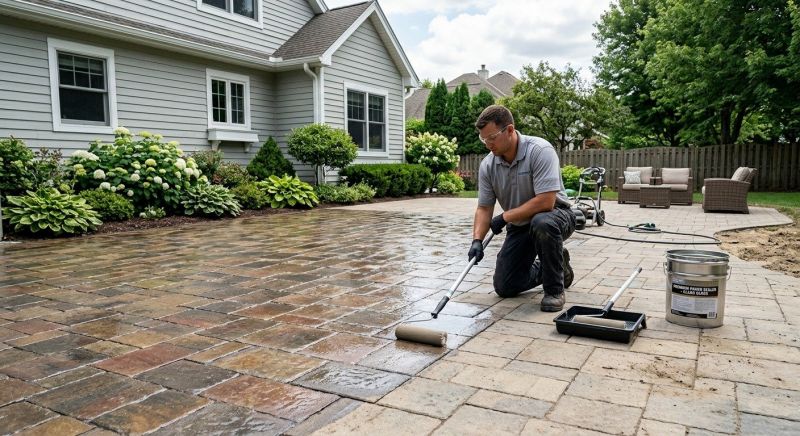Porch Concrete Sealing in Puyallup, WA